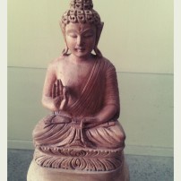 Lord Buddha makes me calm and patient